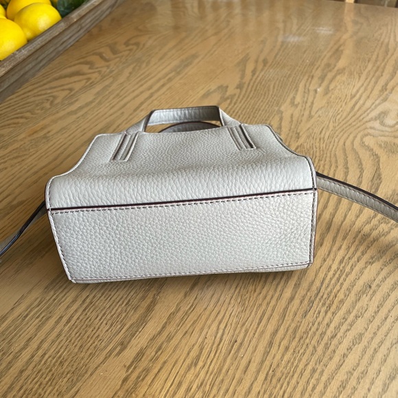 Kate Spade Gray Crossbody Bag with Pebbled Finish - Picture 5 of 8